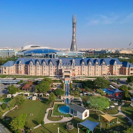 Al Aziziyah Boutique Hotel By The Torch Al Rayyan Exterior photo Aerial view of the Al-Shaab Olympic Village